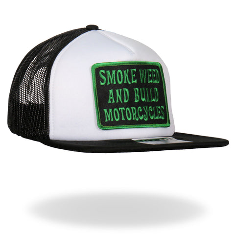 Hot Leathers GSH1018 Smoke Weed Trucker Hat