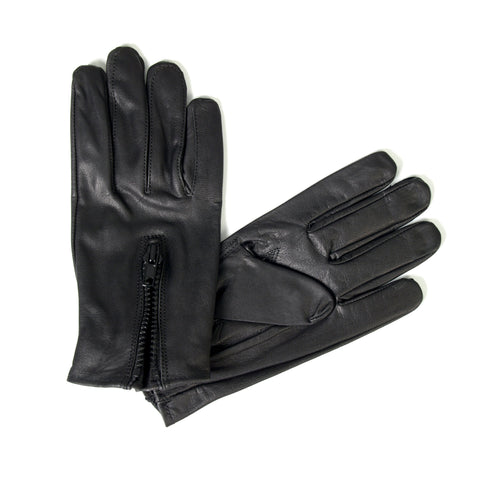 Hot Leathers Black Leather Driving Glove