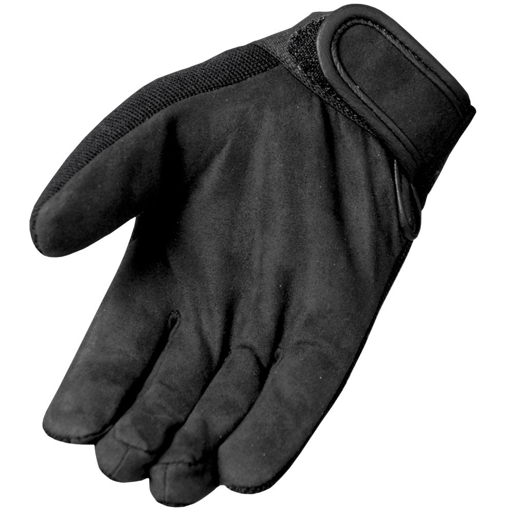 Hot Leathers FTW Mechanic Gloves in Black Size Large