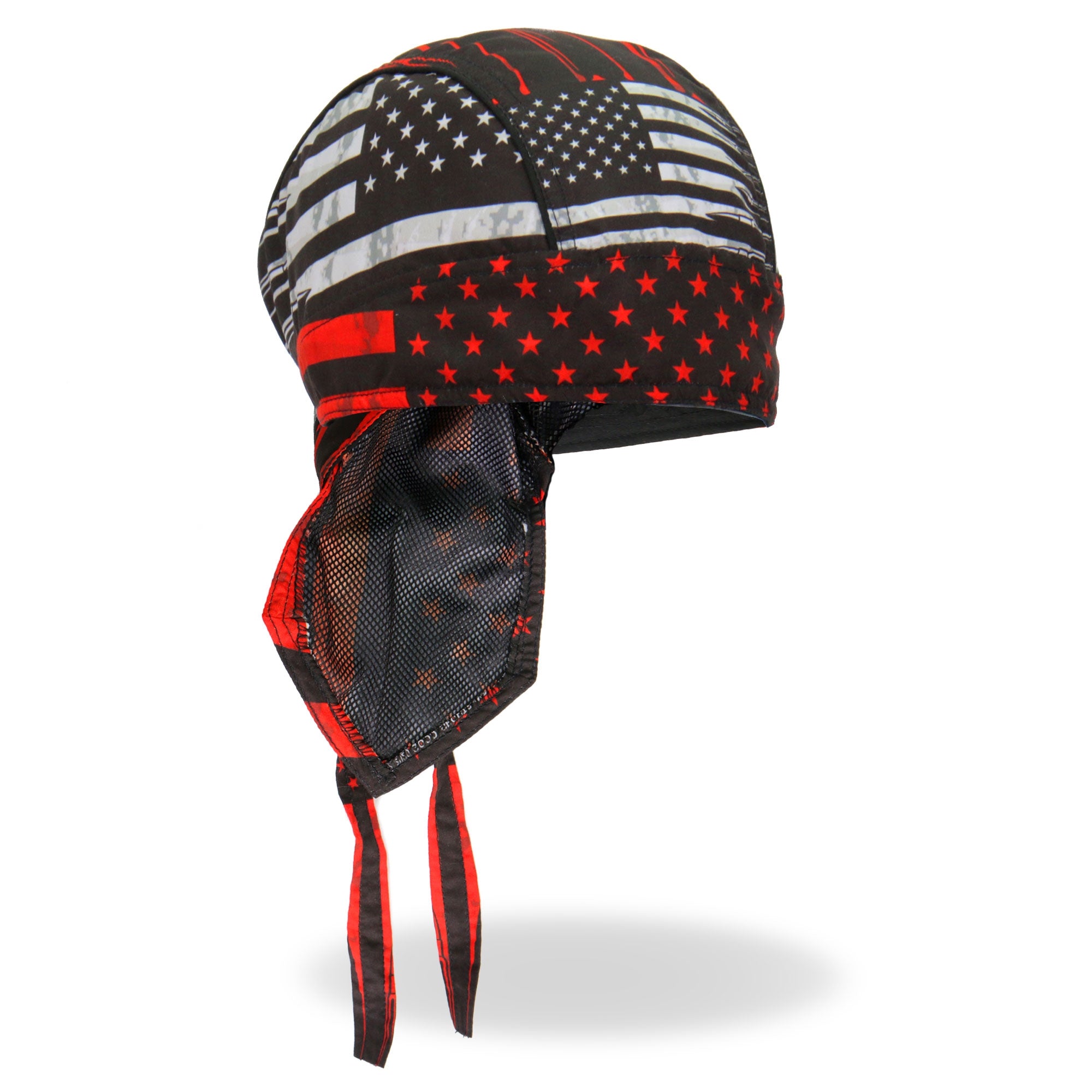 Hot Leathers Flag Bullets Lightweight Headwrap HWH1099