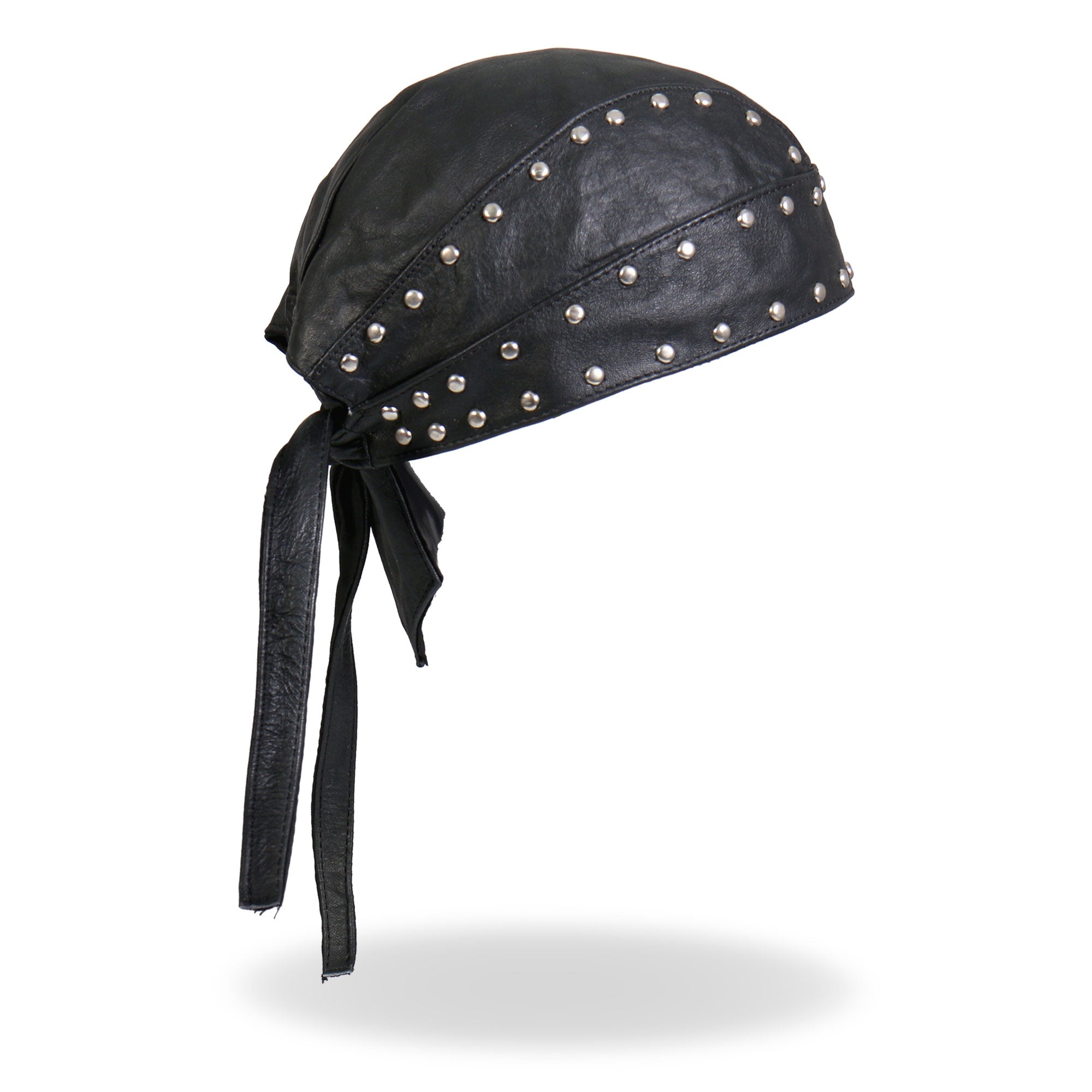 Hot Leathers Medium Weight Studded Leather Headwrap HWL1005