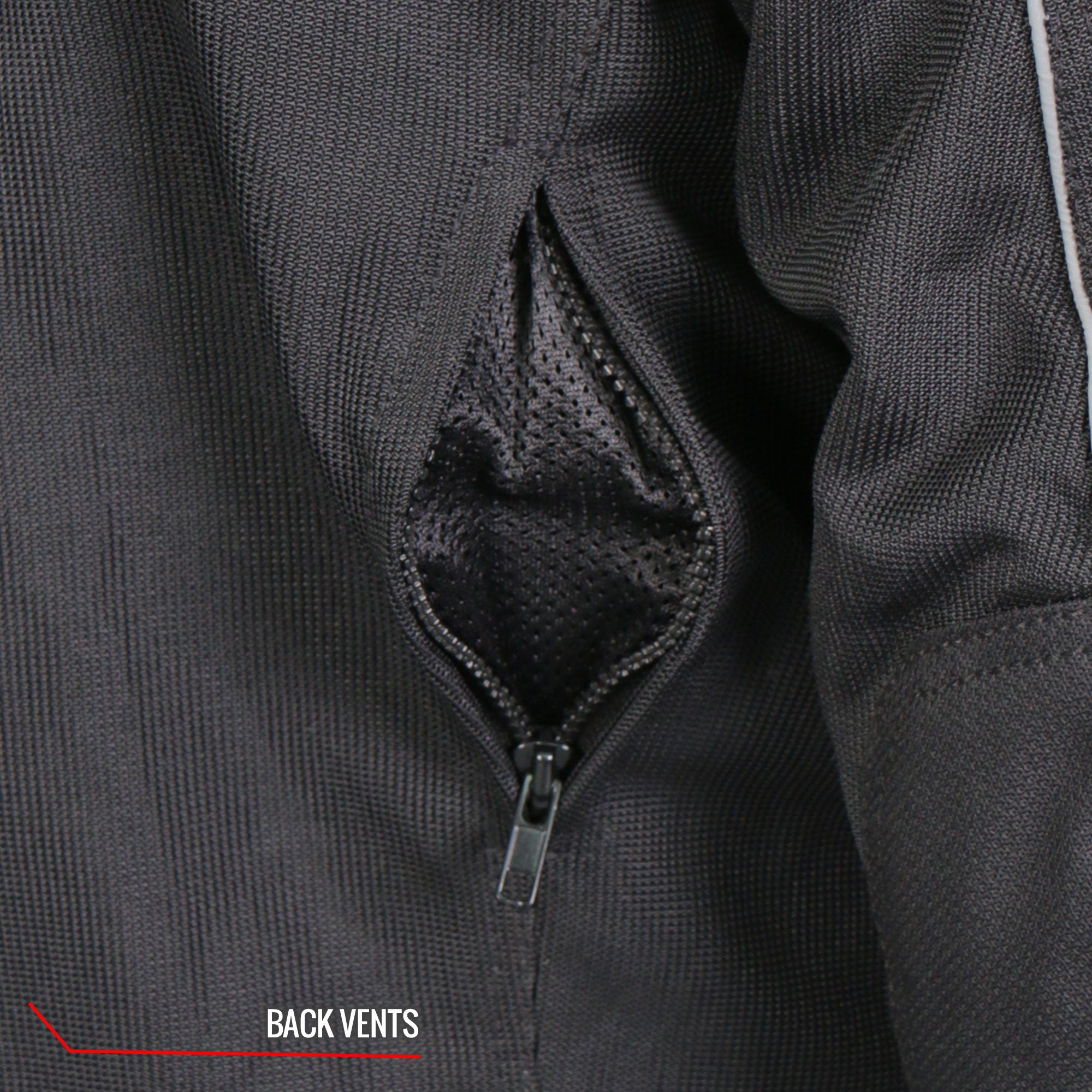 Hot Leathers JKM1024 Mens Black All Weather Armored Biker Nylon Motorcycle Jacket with Concealed Carry Pocket