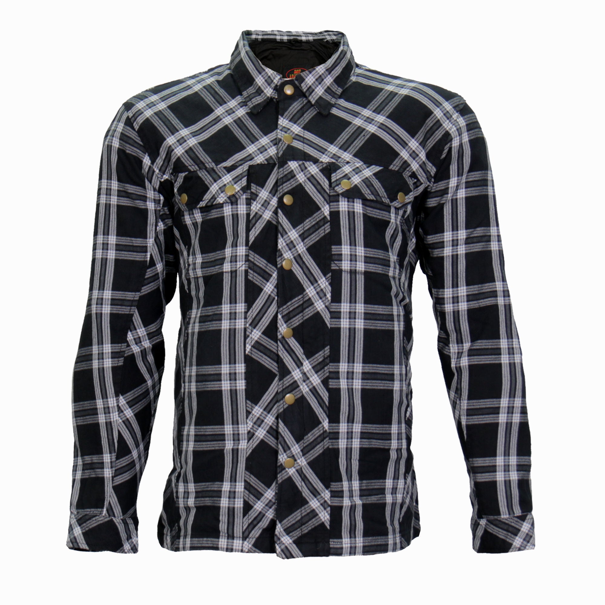 Flannel biker jacket store