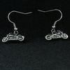 Hot Leathers JWE1106 Stainless Steel Motorcycle Earrings
