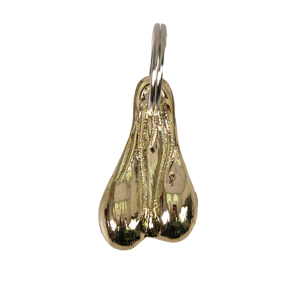 Hot Leathers Brass Balls Key Chain