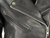 Milwaukee Leather LKL2700 Women's Classic Black Leather Police Style Jacket