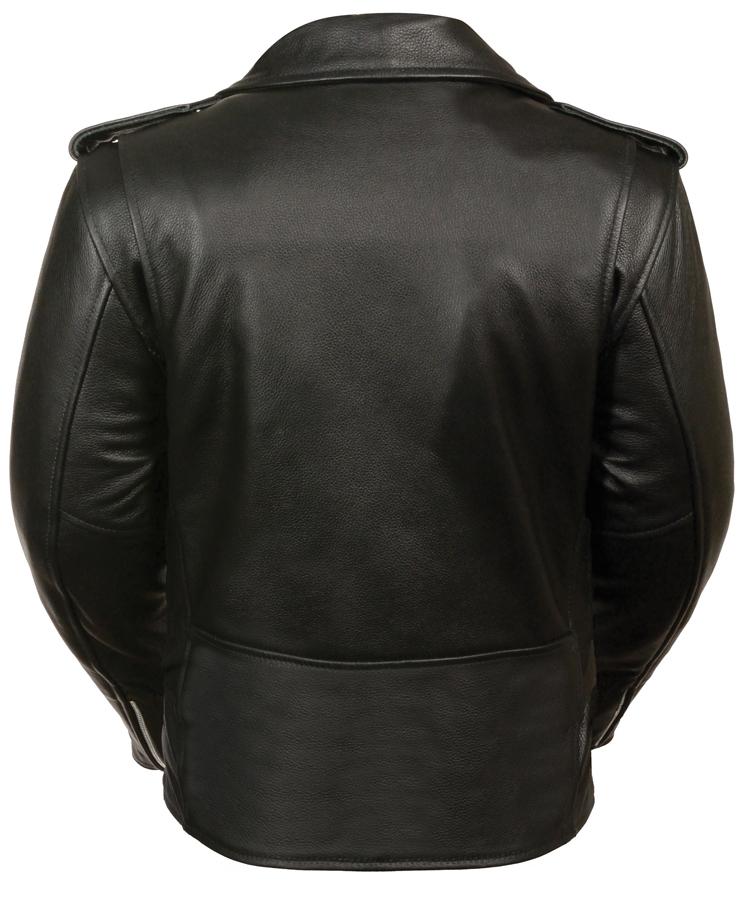 Milwaukee Leather LKL2701 Women's Full Length Classic Police Leather Jacket