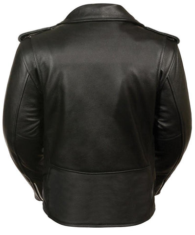 Milwaukee Leather LKL2701 Women's Full Length Classic Police Leather Jacket
