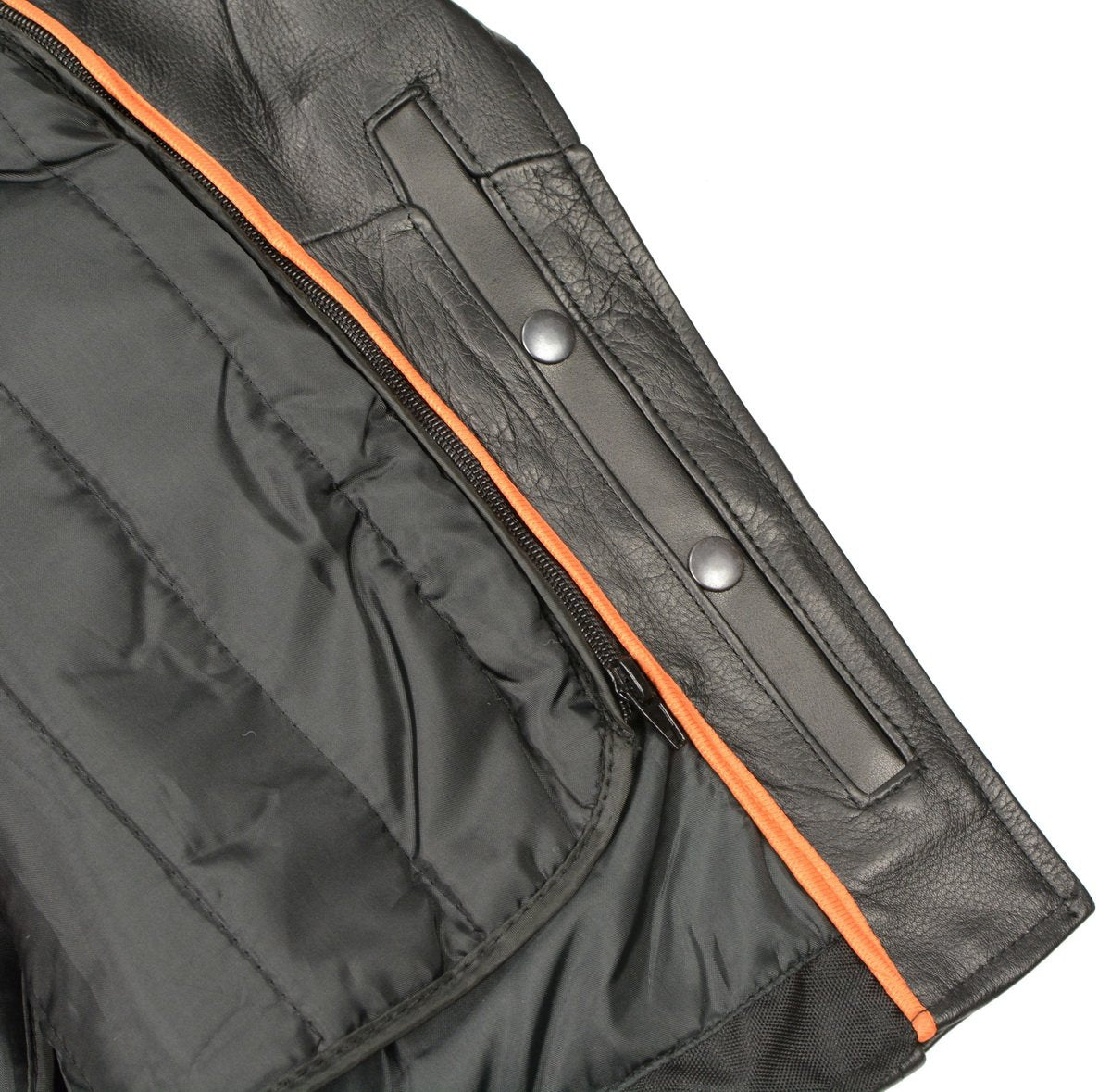 Milwaukee Leather LKL2701 Women's Full Length Classic Police Leather Jacket