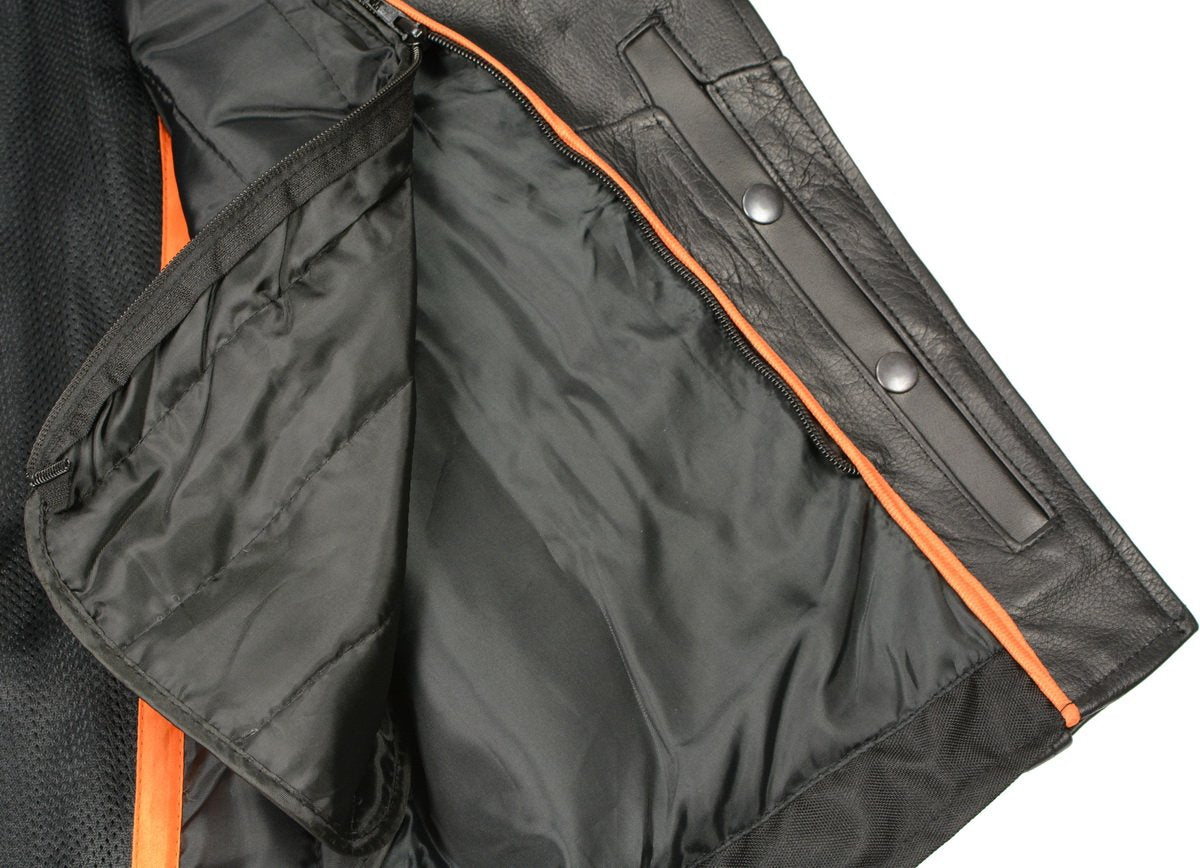 Milwaukee Leather LKL2701 Women's Full Length Classic Police Leather Jacket