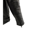 Milwaukee Leather LKM1760 Men's Black Leather Jacket with Utility Pockets