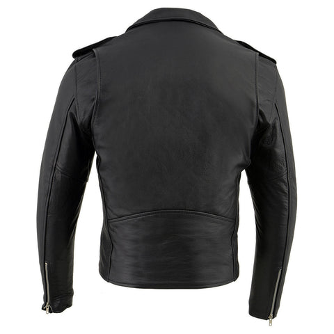 Milwaukee leather police clearance style motorcycle jacket