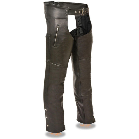 Moto: Test du chaps: Leather Reversible Hook Chaps