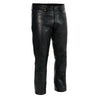 Milwaukee Leather LKM5790 Men's Black Classic 5 Pocket Casual Motorcycle Leather Pants