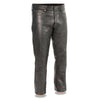 Milwaukee Leather LKM5790 Men's  Black Classic 5 Pocket Leather Pants - Milwaukee Leather Mens Leather Pants