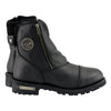 Milwaukee Leather MBL202 Women's Double Sided Zipper Leather Riding Boots