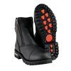 Milwaukee Leather MBL202 Women's Double Sided Zipper Leather Riding Boots