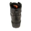Milwaukee Leather MBL9320W Womens Wide Width Black Lace-Up Motorcycle Boots - Milwaukee Leather Womens Boots