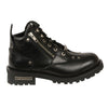 Milwaukee Leather Boots MBL9335 Women's Low Cut Lace to Toe Leather Riding Boots - N/A