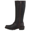 Milwaukee Leather MBL9367 Ladies Black 14 Inch Leather Harness Boots with Fuchsia Accent Lacing - Milwaukee Leather Womens Boots