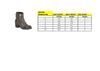 Milwaukee Performance MBL9406 Women's Stone Grey Triple Buckle Side Zipper Boots with Platform Heel