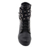 Milwaukee Performance MBL9417 Women's Black Lace-Up Boots with Triple Strap Studded Accents
