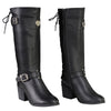 Milwaukee Performance MBL9427 Women's Tall Black Back End Laced Riding Boots