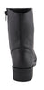Milwaukee Leather MBL9480 Ladies Black Super Clean Riding Boots with Side Zipper Entry