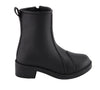 Milwaukee Leather MBL9485 Women's Black 'Clean Riding' Motorcycle Rider Boots with Toe Cap