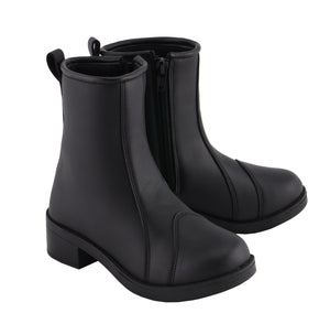 Milwaukee Leather MBL9485 Ladies Clean Riding Boots with Toe Cap