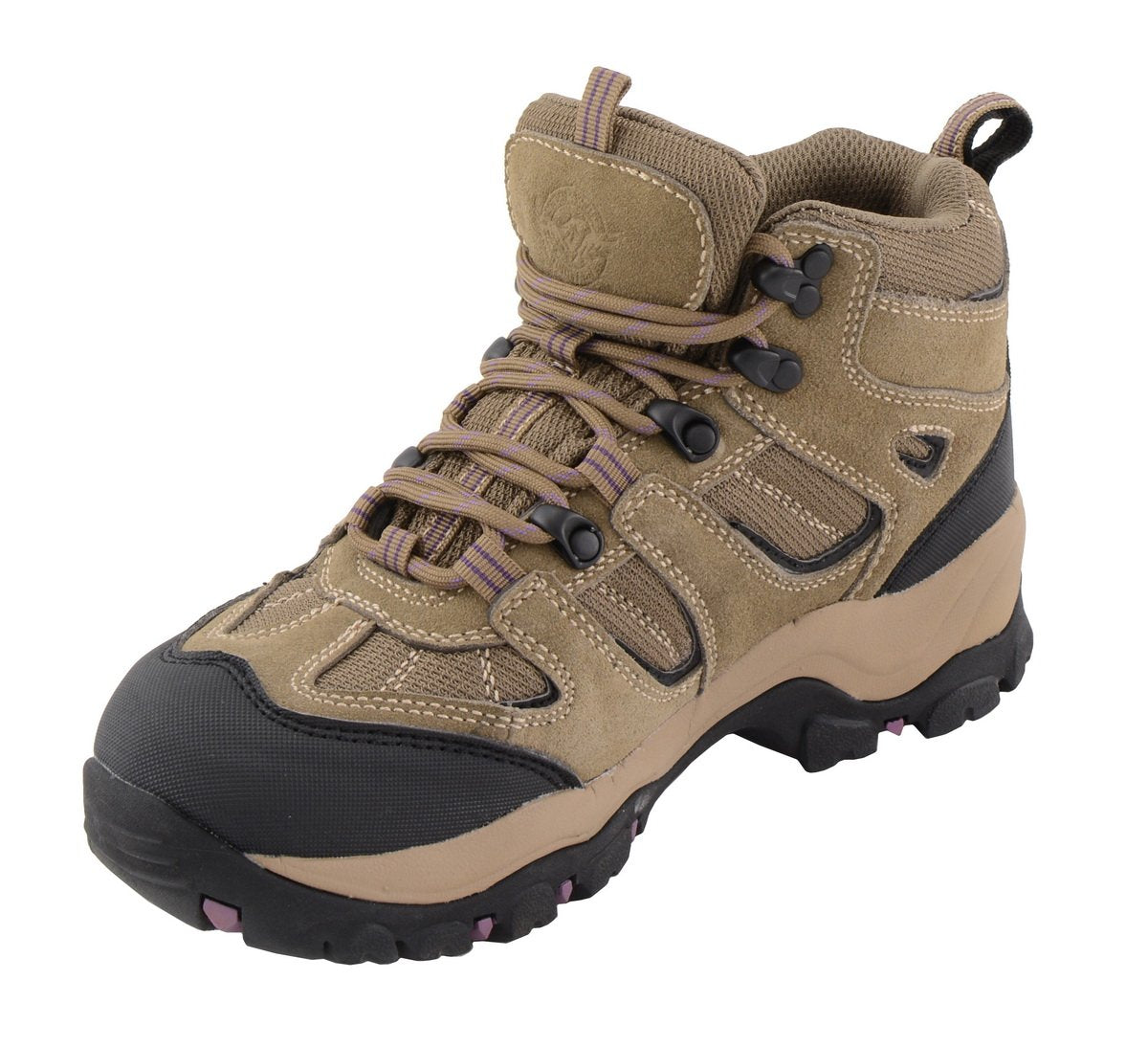Milwaukee Leather MBL9496 Womens Lace-Up Waterproof Brown Hiking Boot - Milwaukee Leather Womens Boots