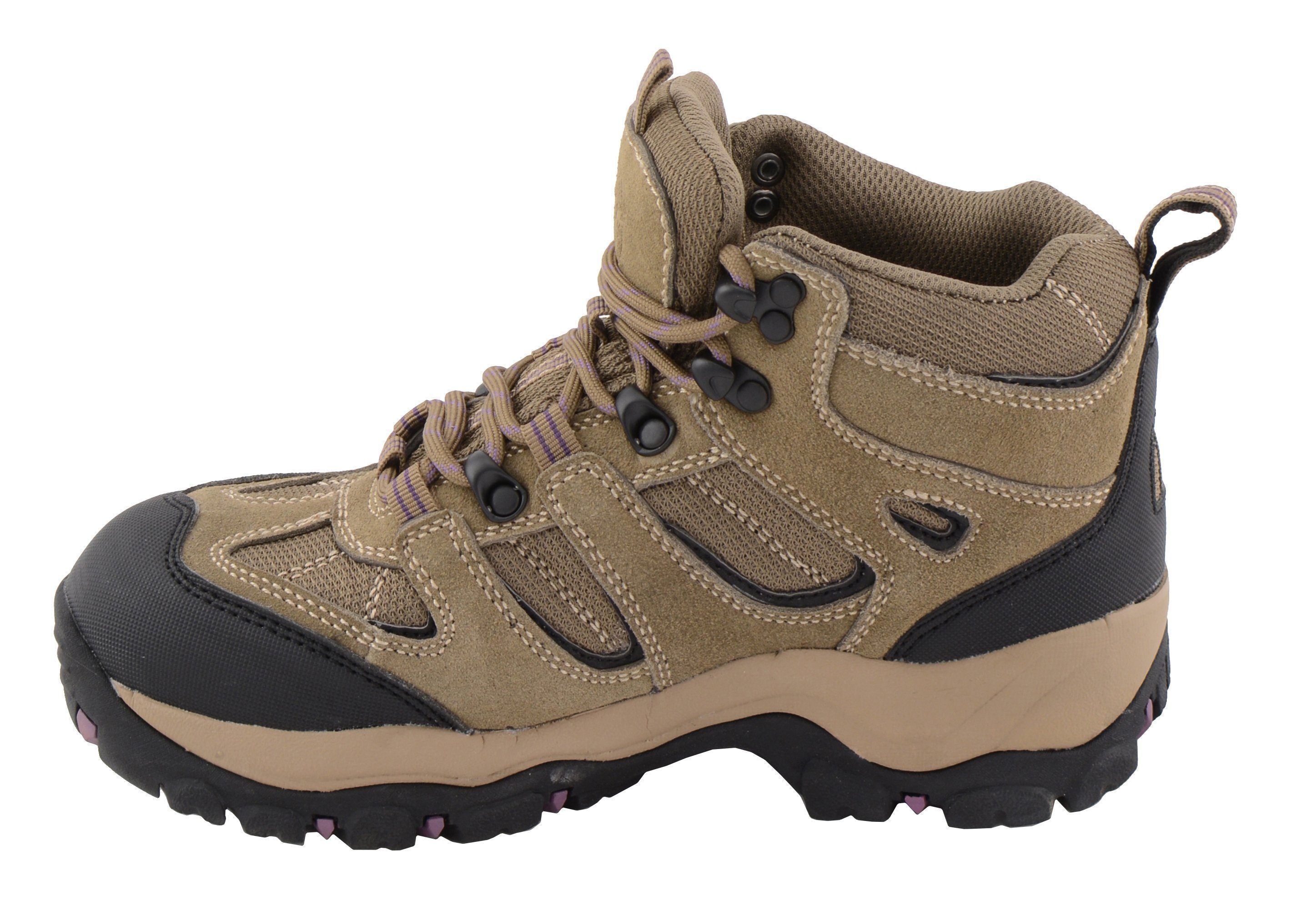 Milwaukee Leather MBL9496 Womens Lace-Up Waterproof Brown Hiking Boot - Milwaukee Leather Womens Boots
