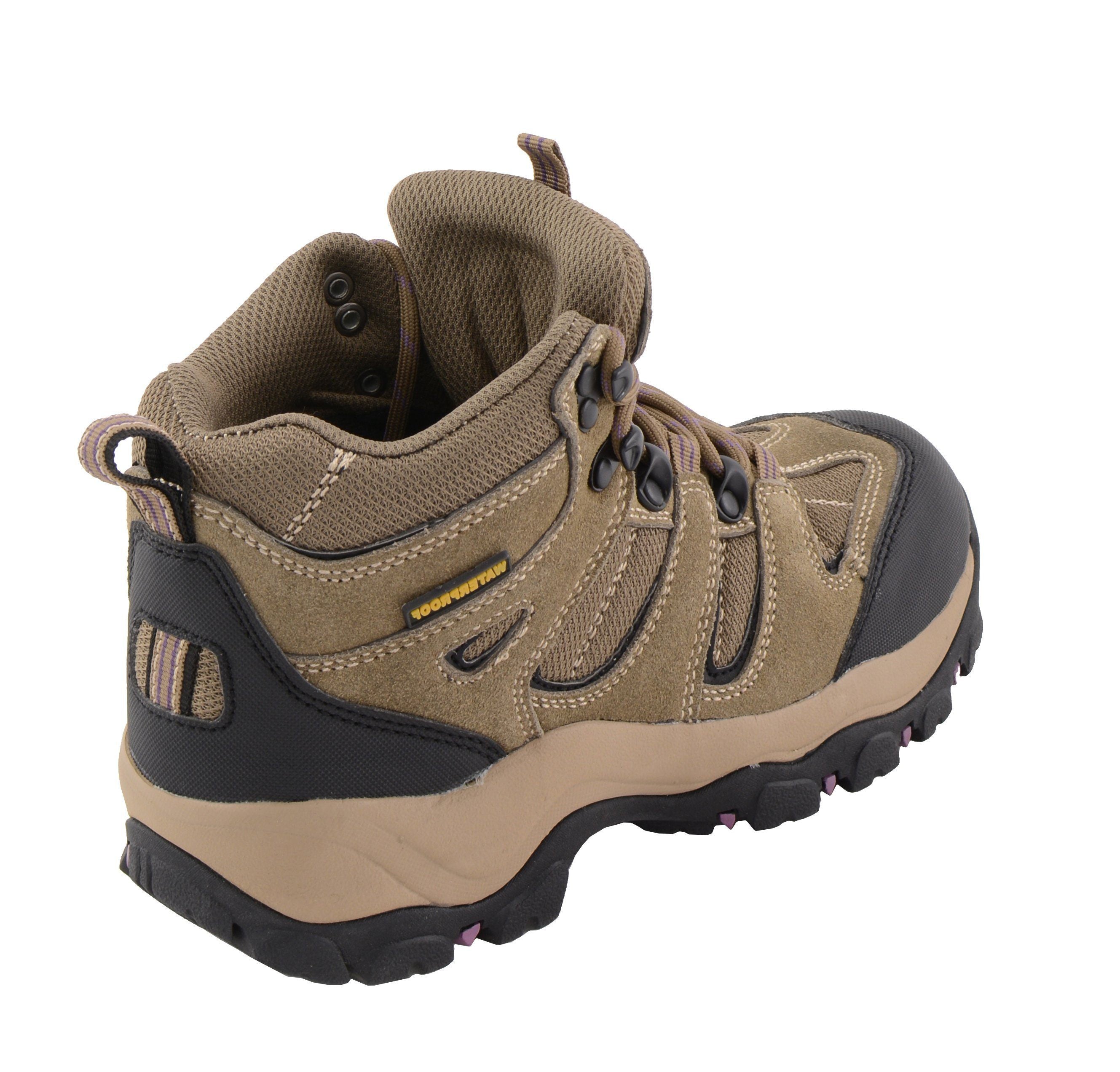Milwaukee Leather MBL9496 Womens Lace-Up Waterproof Brown Hiking Boot - Milwaukee Leather Womens Boots