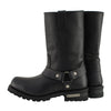 Milwaukee Leather MBM131 Mens Black 11-Inch Classic Square Toe Harness Boots - Milwaukee Leather Mens Boots