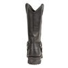 Milwaukee Leather MBM9015 Mens Black 11 Inch Western Style Harness Boots - Milwaukee Leather Mens Boots