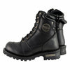 Milwaukee Leather MBM9030 Men's Black 8-inch Lace-Up Classic Logger Boots