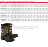 Milwaukee Leather MBM9045 Men's Stars and Stripes Black with Tan Motorcycle Harness Boots
