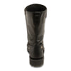 Milwaukee Leather MBM9060W Mens Black Wide Width 11 Inch Classic Harness Square Toe Boots - Milwaukee Leather Mens Boots