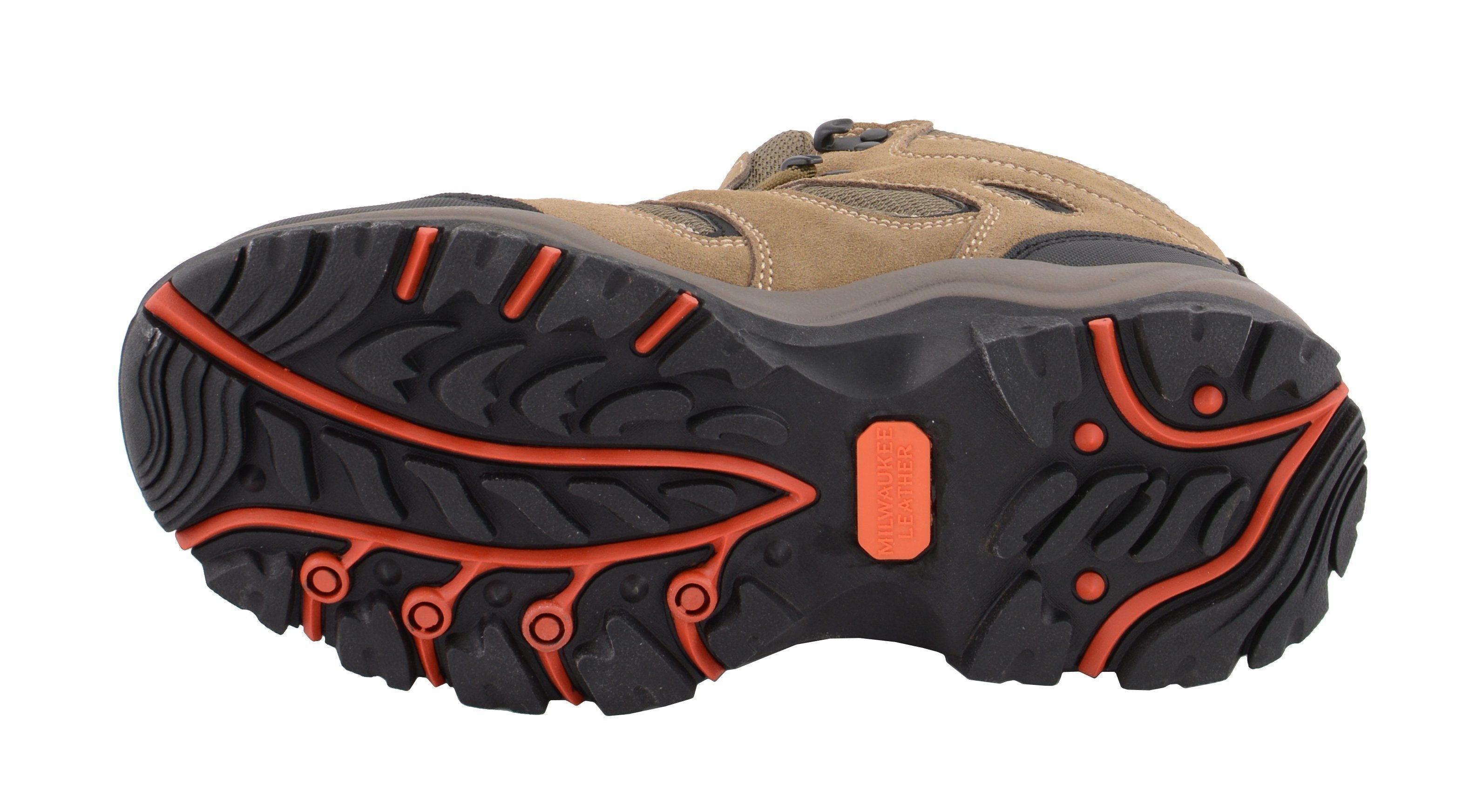 Milwaukee Performance MBM9150 Men's Brown Lace-Up Waterproof Hiking Boots - Milwaukee Performance Mens Boots