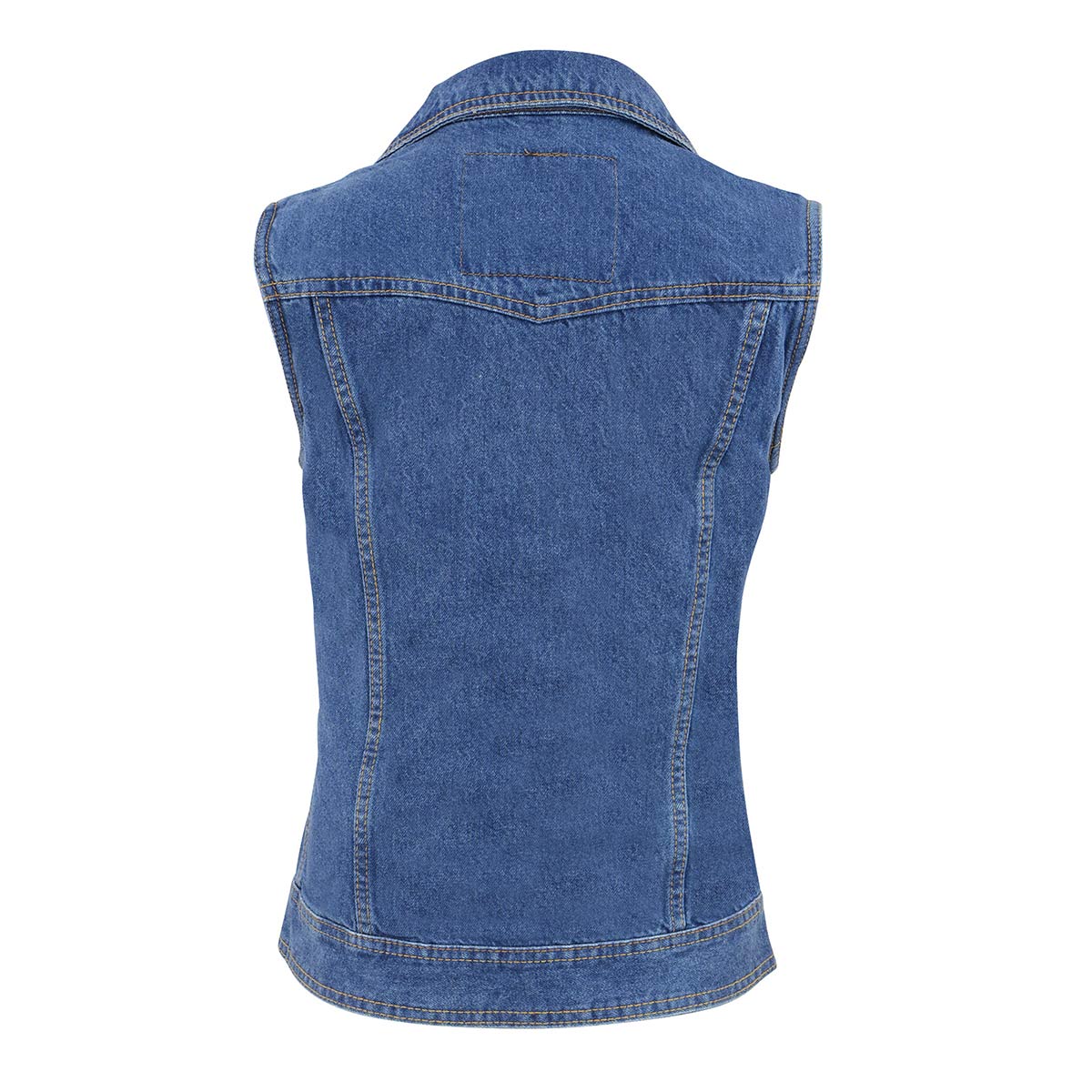 Womens denim motorcycle clearance vest