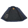 Milwaukee Performance MDM3020 Men's Blue Denim 3 in 1 Club Style Vest with Removable Hoodie