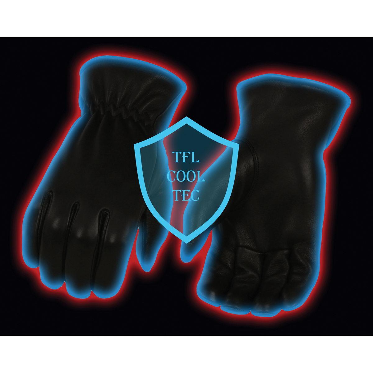Milwaukee Leather MG7596 Men’s ‘Cinch Wrist’ Unlined Deerskin Gloves with Cool Tec Technology