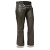 Milwaukee Leather ML1186 Ladies Low Rise Double Buckle Leather Chaps with Rivet Detailing - Milwaukee Leather Womens Leather Chaps