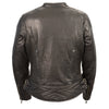 Milwaukee Leather MLL2571 Ladies Lightweight Black and Purple Leather Racer Jacket - Milwaukee Leather Womens Jackets