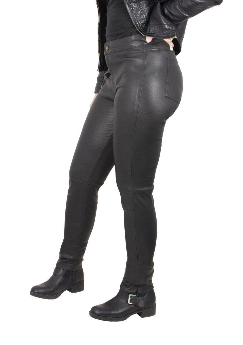 7/8 Faux Leather Control Leggings curated on LTK