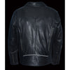 Milwaukee Leather MLM1516 Black Real Leather Motorcycle Jacket for Men – James Brando Style Biker Jacket
