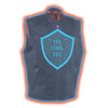 Milwaukee Leather MLM3502 Men's Cool-Tec Black Leather Zipper Vest with Gun Pockets - Milwaukee Leather Mens Leather Vests