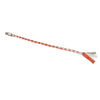 Milwaukee Leather MP7900 White and Orange Get Back Motorcycle Whip