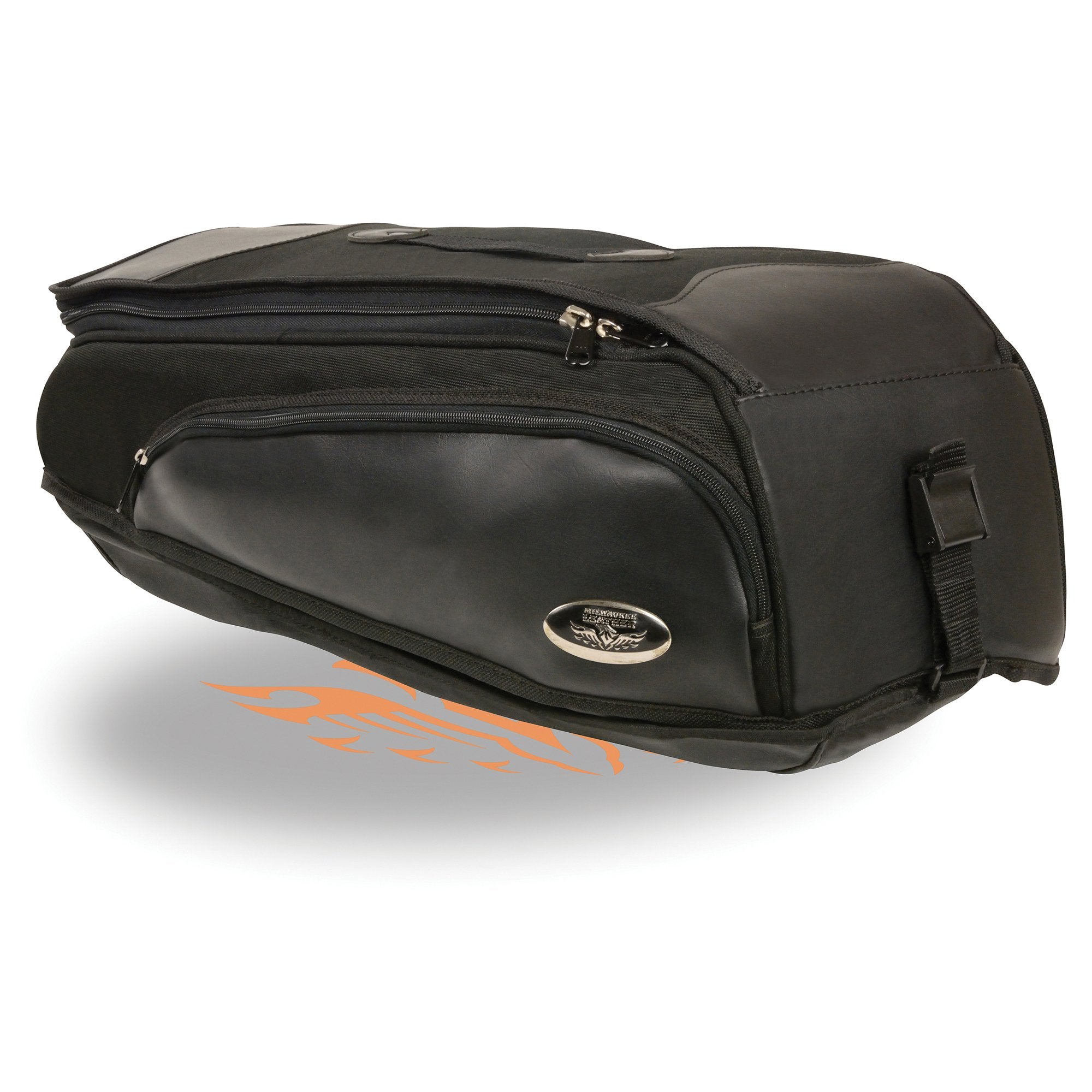 Milwaukee Performance MP8102 Black Long Textile Back Rack Travel Bag