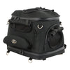 Milwaukee Performance MP8103 Black Heavy Duty Textile Motorcycle Pet Carrier Sissy Bar Bag